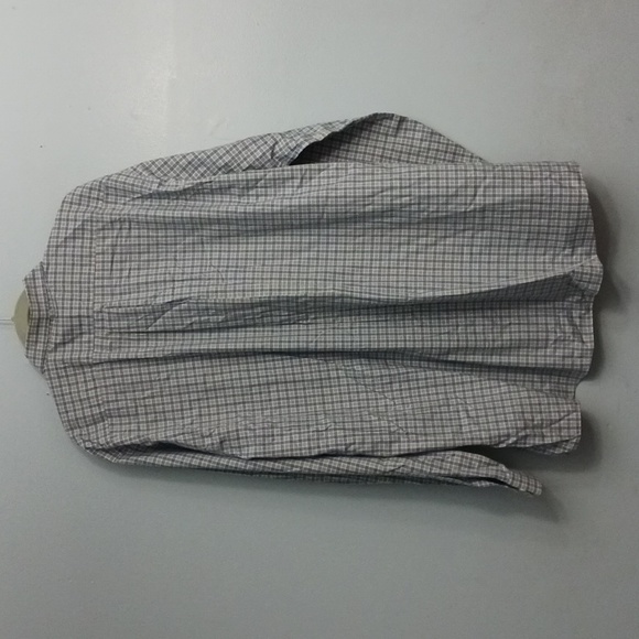 L.L.Bean size XXL-Tall men's plaid blue and white long sleeves shirt. - Picture 8 of 16